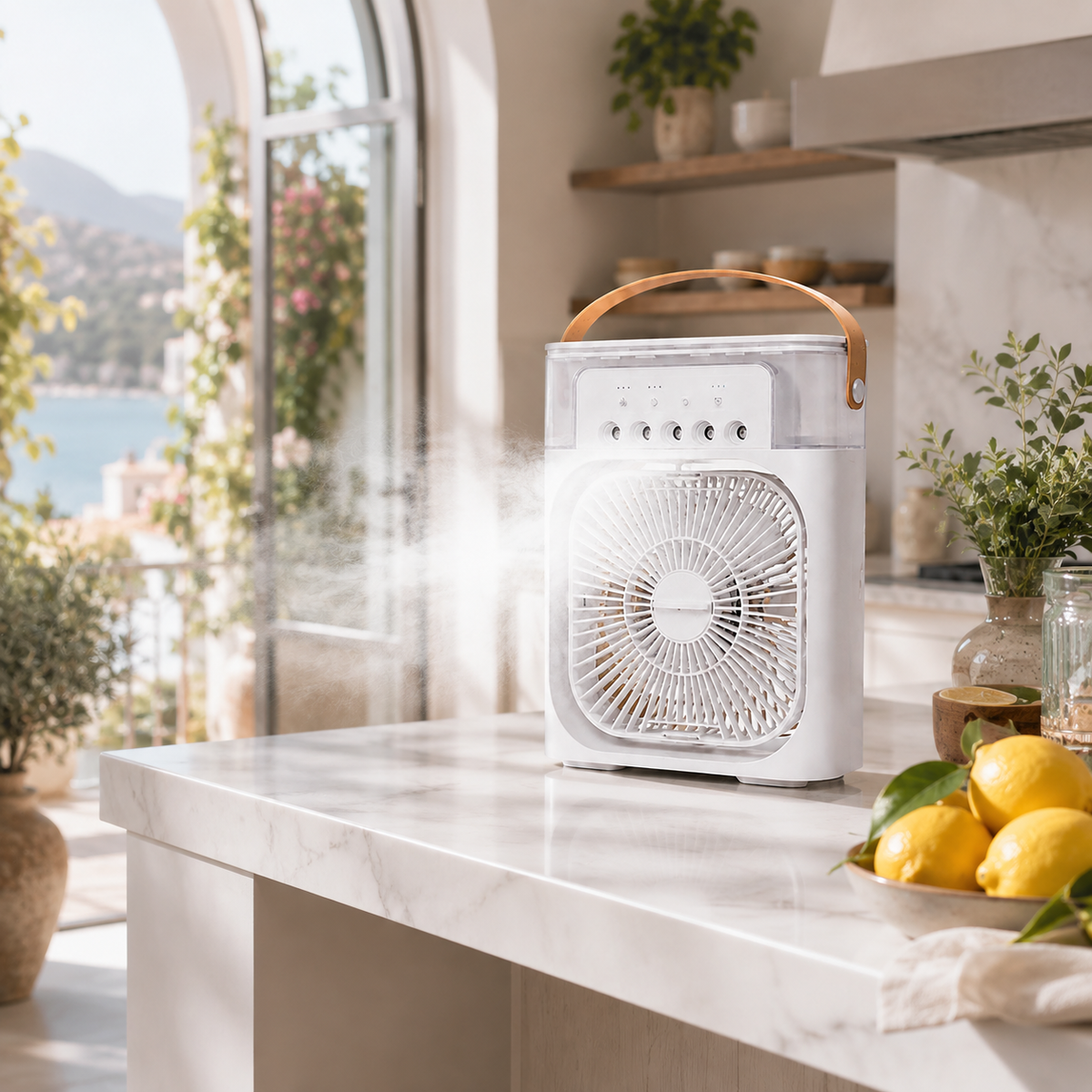 Fresco Vento – Ventilatore nebulizzatore portatile