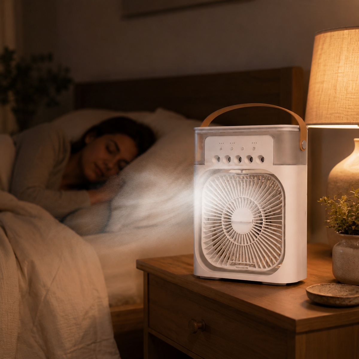Fresco Vento – Ventilatore nebulizzatore portatile